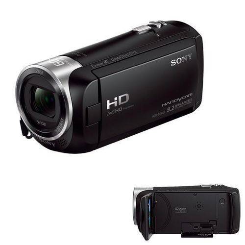Filmadora Sony Hdr-cx405 9.2mp Full HD com LCD de 6.7" com Ajuste de Ângulo - Preta