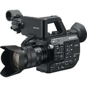 Filmadora Sony PXW-FS5 4K XDCAM Super 35 Streaming com Lente Sony 18-105mm