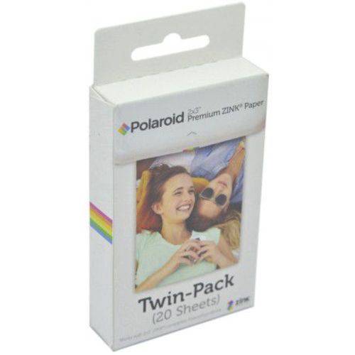 Filme Polaroid Polz2x320 20-folhas 2x3" (20 Impressões Instantâneas)