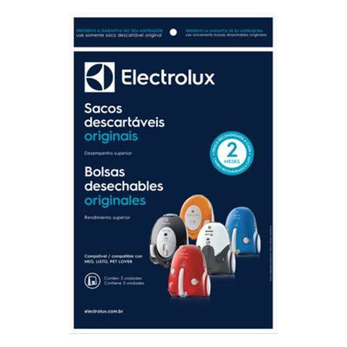 Filtro Aspirador Pó Descartável Neo Electrolux C/3