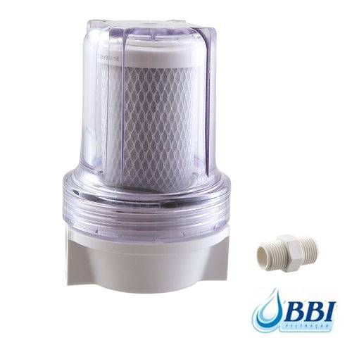 Filtro de Água para Chuveiro Shower 125 Transparente BBI Filtros