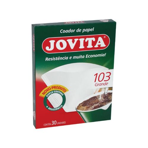 Filtro de Papel 103 Jovita - 30 Unidades 1006791
