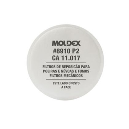 Filtro Mecânico 8910 P2 - Contra Poeiras e Névoas e Fumos Moldex