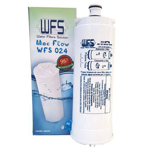 Filtro para Bebedouro e Purificador de Água Mac Flow Wfs024