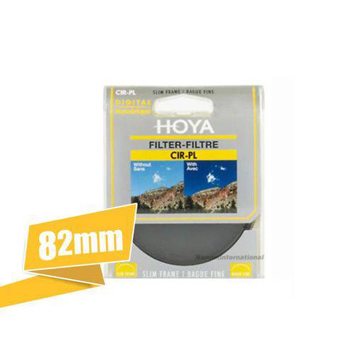 Filtro Polarizador Hoya 82mm Circular