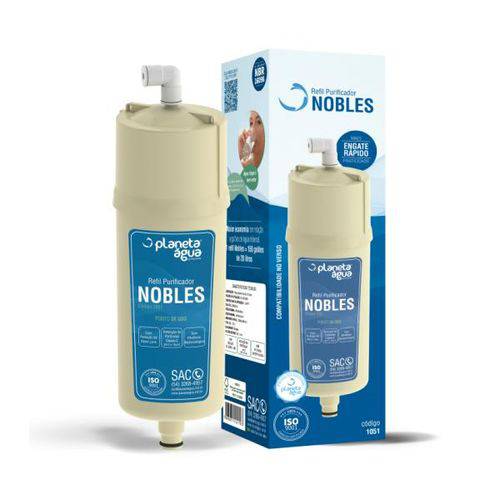 Filtro Refil Nobles para Purificador de Água Europa Noblesse