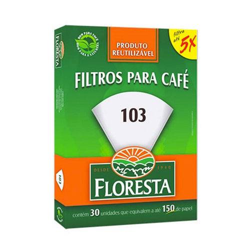 Filtros para Café – Reutilizáveis – 30 Unidades