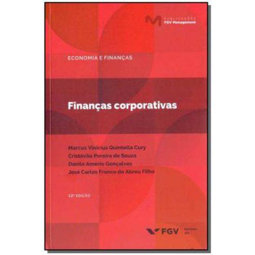 Finanças Corporativas - 12Ed/18