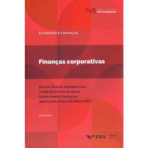 Finanças Corporativas - 12ed/18