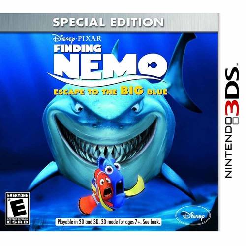 Finding Nemo Escape To The Big Blue N3ds