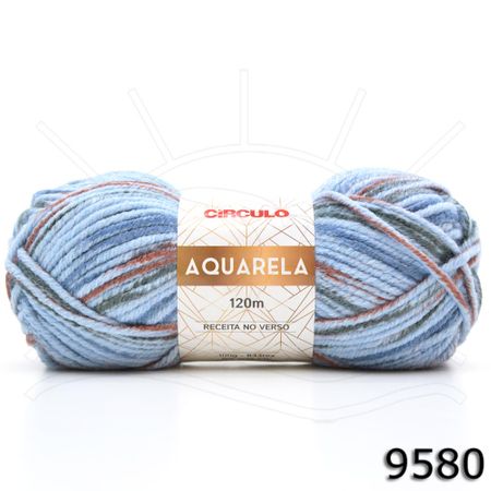 Fio Aquarela Círculo 100g 9580