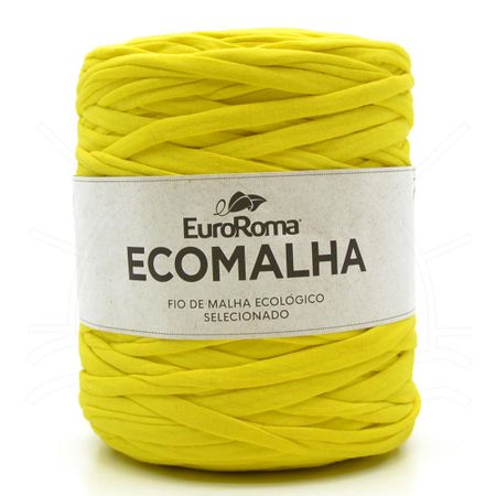 Fio de Malha Ecomalha EuroRoma - Tons de Amarelo - 140 Metros 01