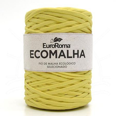 Fio de Malha Ecomalha EuroRoma - Tons de Amarelo - 140 Metros 20
