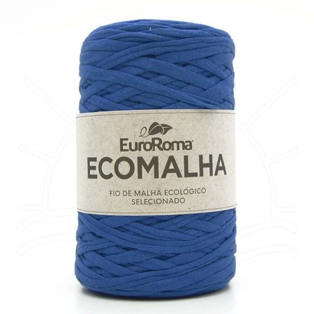 Fio de Malha Ecomalha EuroRoma Tons de Azul - 80 Metros Azul 1