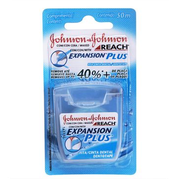 Fio Dental Johnson & Johnson Expansion Plus 50m