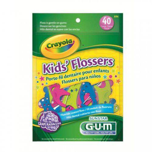 Fio Dental Kid's Flossers C/40 Crayola