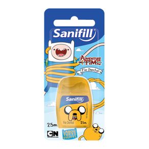 Fio Dental Kids Sanifill Adventure Time