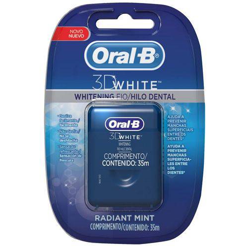Fio Dental Oral-B 3D White 35m