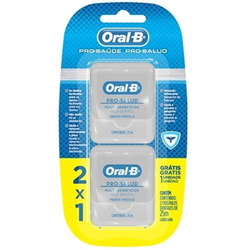 Fio Dental Oral-B Pro-Saúde 25m - Leve 2 e Pague 1