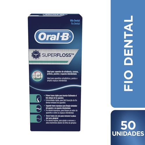 Fio Dental Oral-B Super Floss - 50m