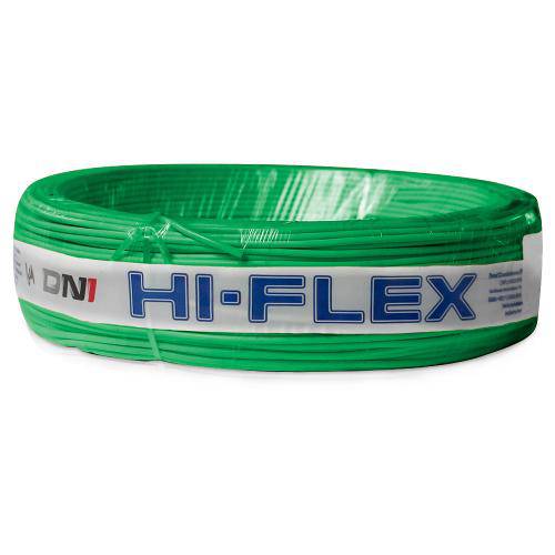 Fio Flexível para Instalação Automotiva Dni Hi-Flex 1,00 Mm 100 Metros Verde