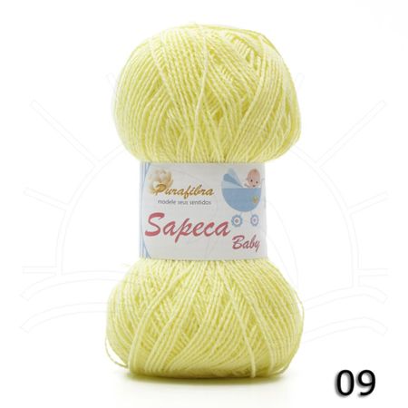 Fio Sapeca Baby 100g 009 - Amarelo