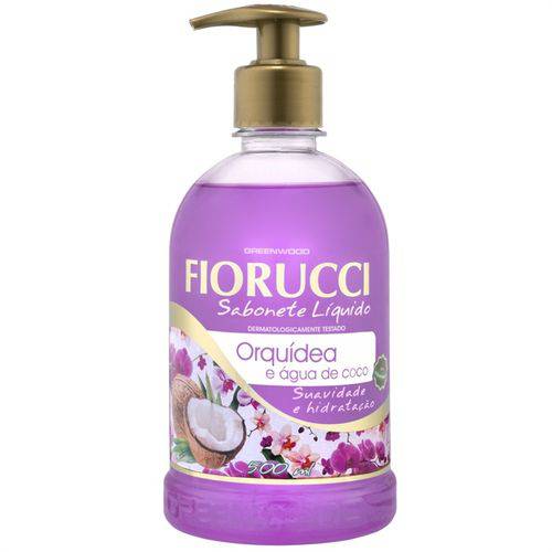 Fiorucci Sabonete Líquido 500ml - Orquídea e Água de Coco