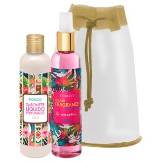 Fiorucci Splash Fragrance Exotic Chic Kit - Deo Colônia + Sabonete Líquido Kit