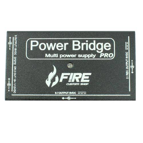 Fire - Fonte para Pedais Power Bridge Pro Bk