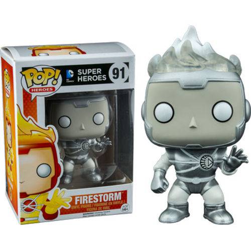 Firestorm 91 Exclusivo Pop Funko Dc White Lantern