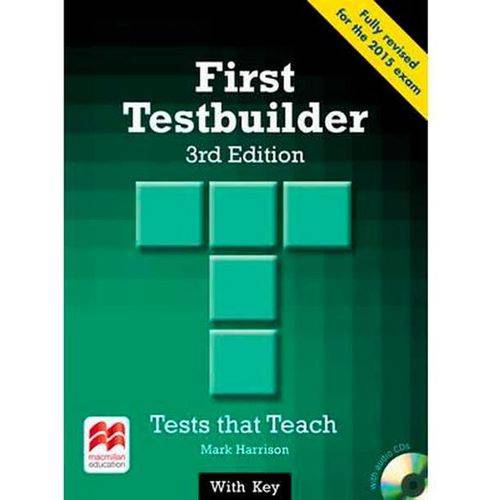 First Testbuilder - Student's Book - With Key Pack - 3 Rd Edition