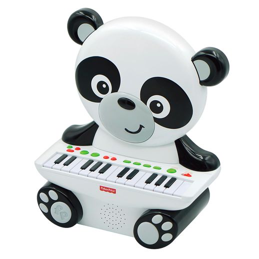 Fisher Price Linha Musical Teclado Panda 25 Teclas - Fun Divirta-se
