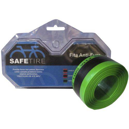 Fita Anti-furo Safe Tire 35mm Verde - Aro 26" / 27,5" / 29" - Par