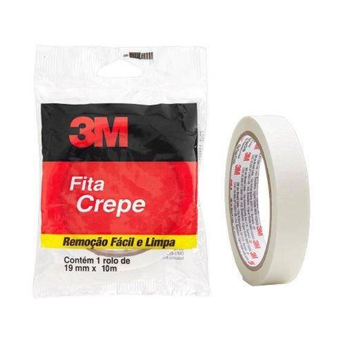 Fita Crepe Flow Pack 19mm X 10m 3m Scotch 26664