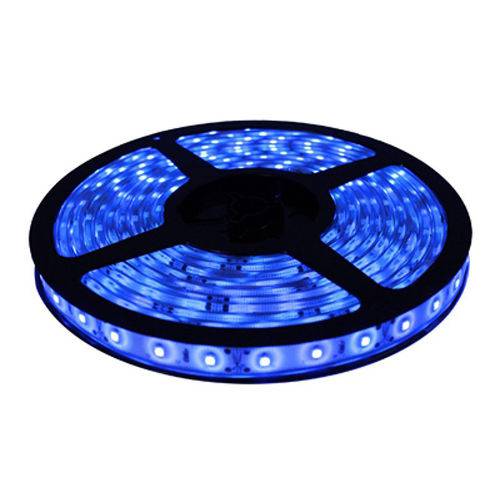 Fita de Led 5050 Silicone 5 Metros Luz Azul
