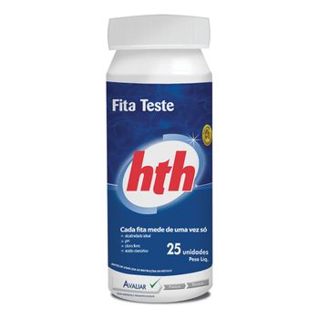 Fita de Teste Alcalinidade e PH HTH Cloro/PH