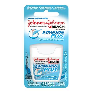 Fita Dental Johnson's Reach Expansion Plus Johnson & Johnson 50 Metros