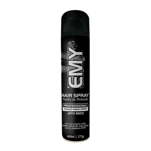 Fixador de Penteado Emy Fixação Mega Forte Spray com 400ml