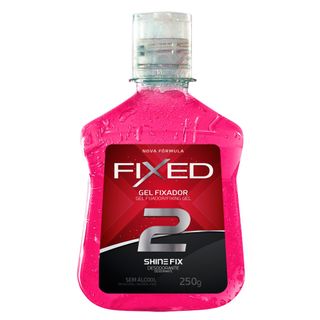 Fixed Gel Fixador Desodorante Rosa - Finalizador 250g