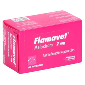 Flamavet Agener P/ Cães 2mg C/ 50 Comprimidos