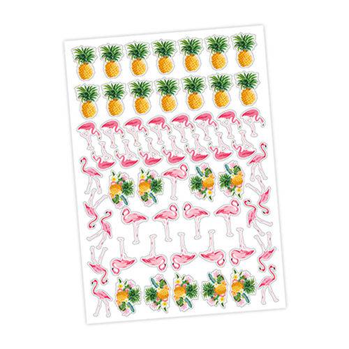Flamingo Mini Personagens Decorativos C/58 - Regina