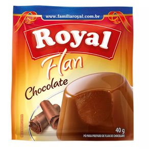 Flan Sabor Chocolate Royal 40g