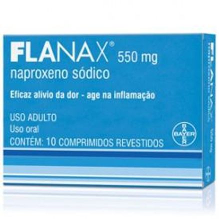 Flanax 550mg 10 Comprimidos