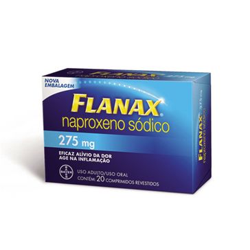 Flanax 275mg Bayer 20 Comprimidos Revestidos