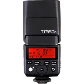 Flash Godox TT350F Mini Thinklite TTL para Câmeras FujiFilm