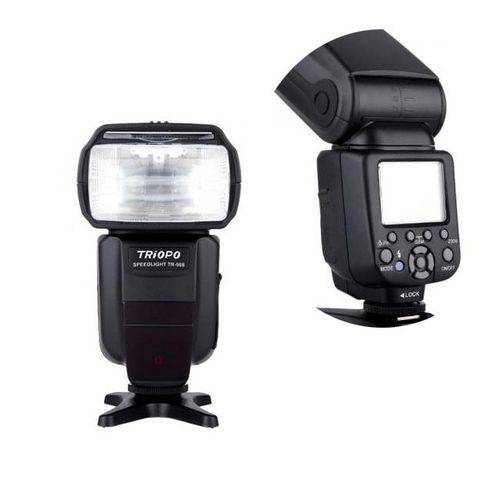 Flash Speedlite Triopo TR-988 com TTL para Canon e Nikon