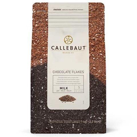 Flocos Chocolate ao Leite Split 4M 1kg - Callebaut
