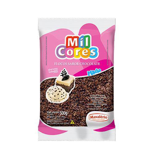 Flocos de Chocolate Crocante 500g - Mavalério