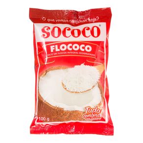 Flocos de Coco Flococo Sococo 100g