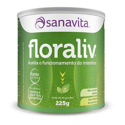 Floraliv Fibras - Regulador Intestinal Sanavita 225g